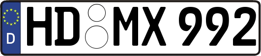 HD-MX992