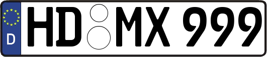 HD-MX999