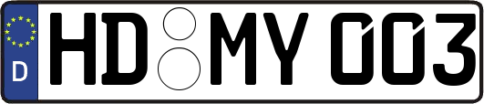 HD-MY003