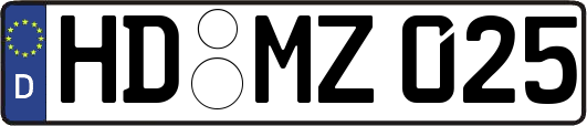 HD-MZ025