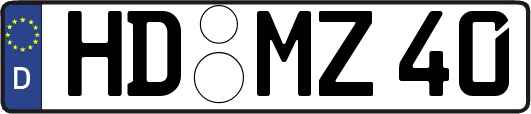 HD-MZ40
