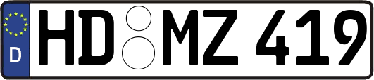 HD-MZ419