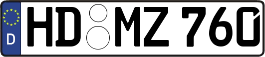 HD-MZ760