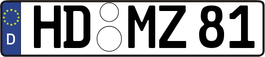 HD-MZ81