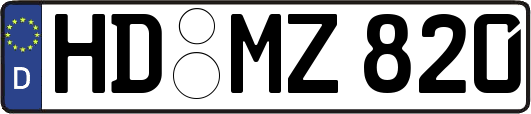 HD-MZ820