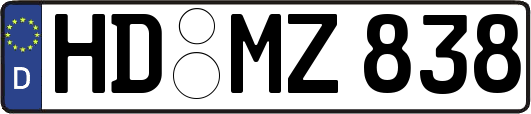 HD-MZ838
