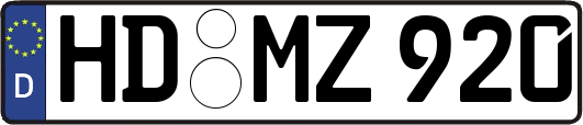 HD-MZ920