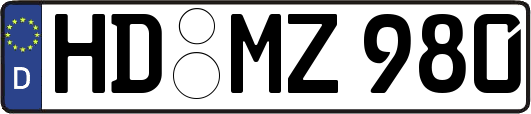 HD-MZ980