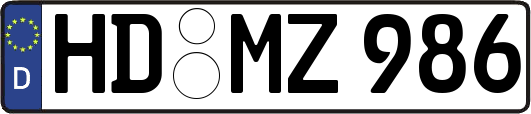 HD-MZ986