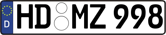 HD-MZ998