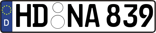 HD-NA839