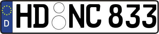 HD-NC833
