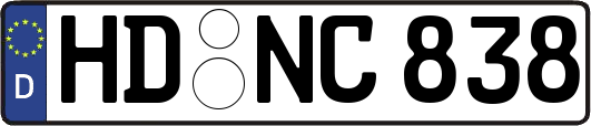 HD-NC838