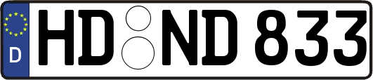 HD-ND833