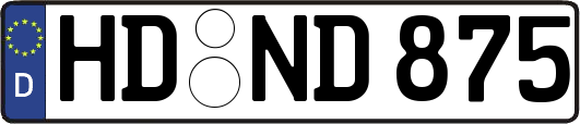 HD-ND875