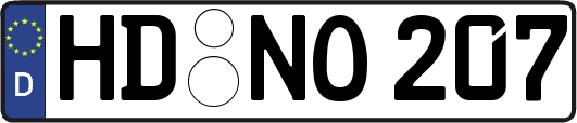 HD-NO207