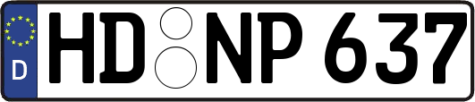 HD-NP637