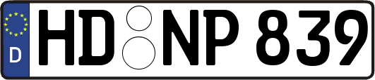 HD-NP839