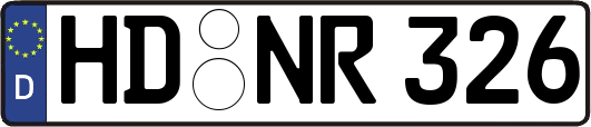 HD-NR326