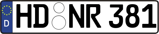 HD-NR381