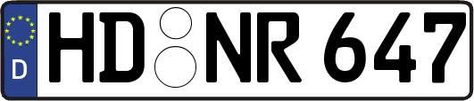 HD-NR647