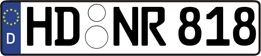 HD-NR818