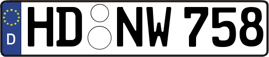 HD-NW758