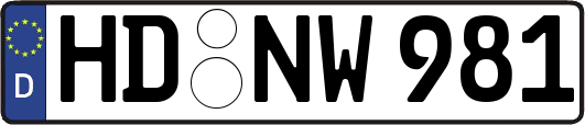HD-NW981