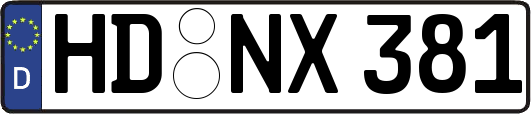 HD-NX381