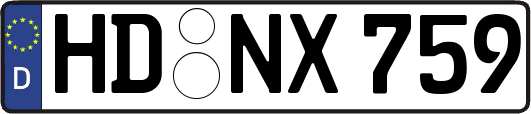 HD-NX759