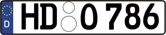 HD-O786