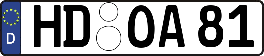 HD-OA81