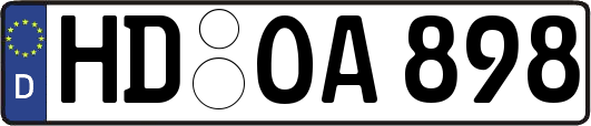 HD-OA898