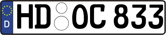 HD-OC833