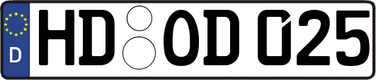 HD-OD025