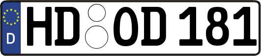 HD-OD181