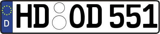 HD-OD551