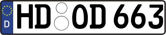 HD-OD663
