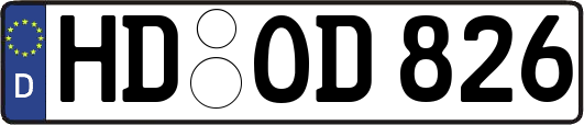 HD-OD826