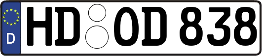 HD-OD838