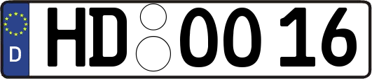 HD-OO16