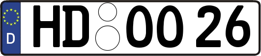 HD-OO26