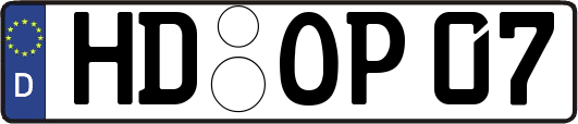 HD-OP07