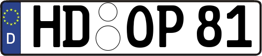HD-OP81