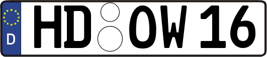 HD-OW16