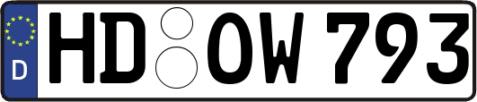 HD-OW793
