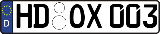 HD-OX003