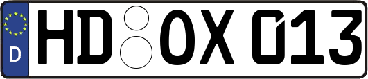 HD-OX013