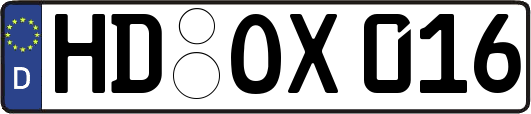 HD-OX016
