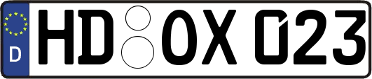 HD-OX023